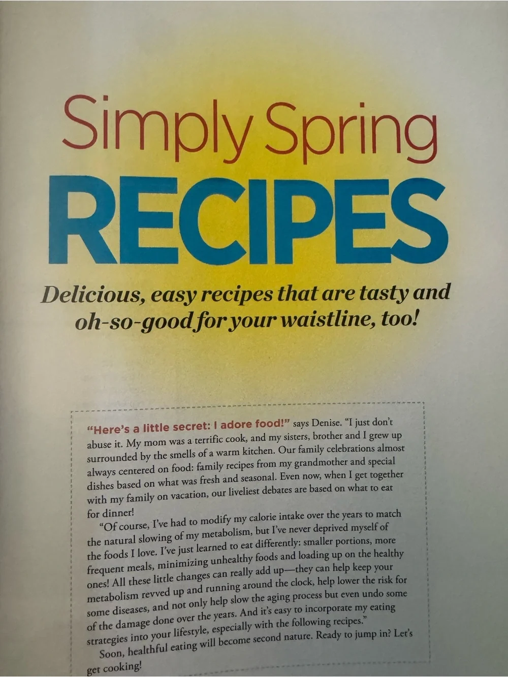 Fit Over 50 Spring 2024 Edition: Denise Austin Workout Plan, Meal Prep & Healthy